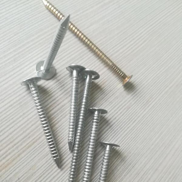 1 inch galvanzied ring shank roofing nails