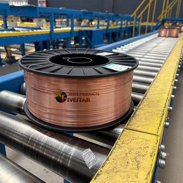 ER70S-6 Welding Wire | Copper-Coated Solid Wire for Mild Steel