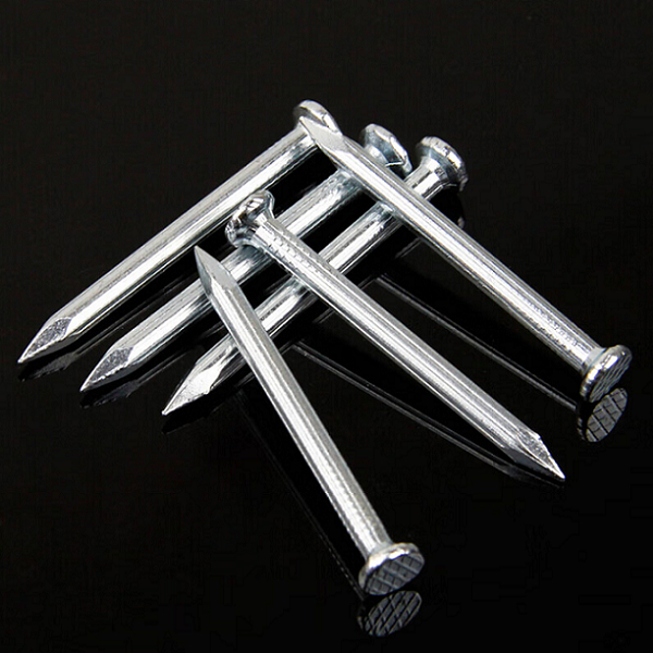 china high hardness concrete steel nails fluted grooved shank sprial shank 