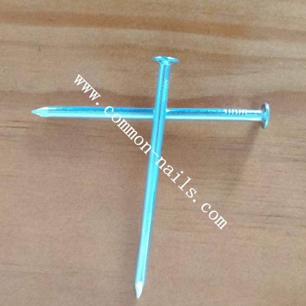 electro galvanized smooth shank comon nails 4 inch for humid environment 