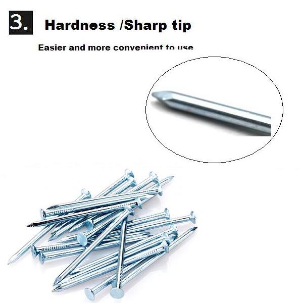 5 inch galvanized common nails for woodworking