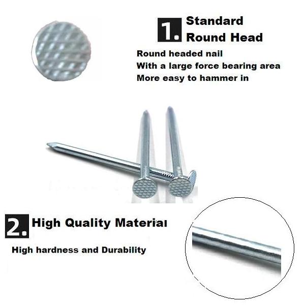 5 inch galvanized common nails