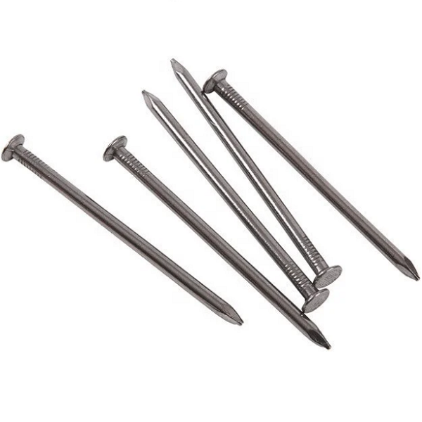 1-1/2 Inch Common Steel Nails Product Introduction (English Version)
 
1. Material
 
Manufactured from Q195 / Q235 low carbon steel wire. It features great toughness and ductility, not easy to crack under hammer impact, ideal for wood fastening.
 
2. Matching Wire Diameter
 
Length: 1-1/2 inch = 38.1 mm, standard BWG sizes for export:
 
- BWG12: 2.64mm, heavy-duty thick shank, for wooden cases & pallets
- BWG13: 2.34mm, standard universal size, most popular for overseas orders
- BWG14: 2.03mm, light thin shank, fit for thin boards & interior decoration