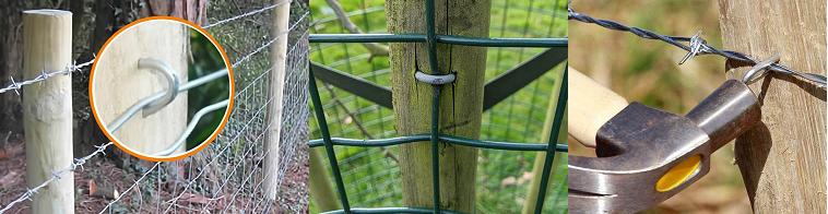 fencing staples applications