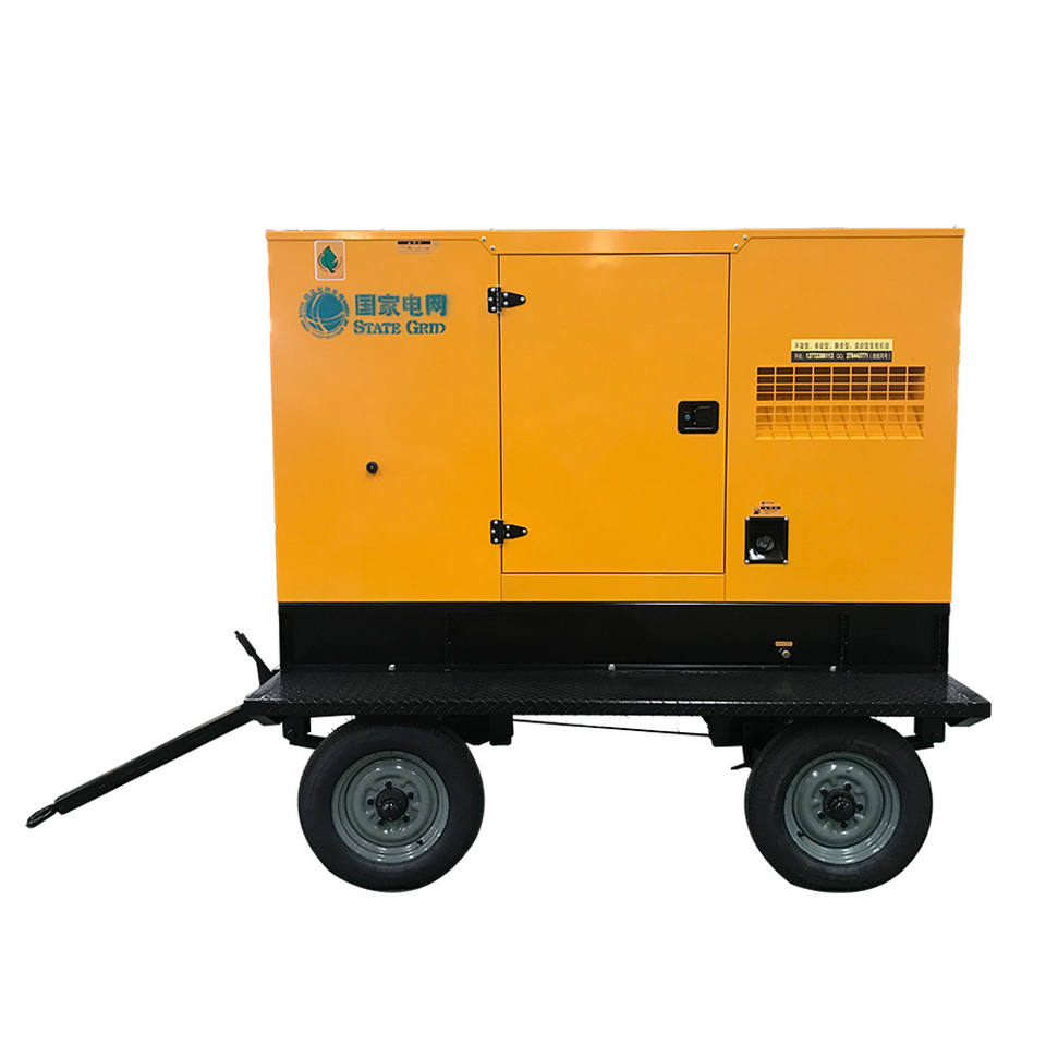 moible type diesel generator set