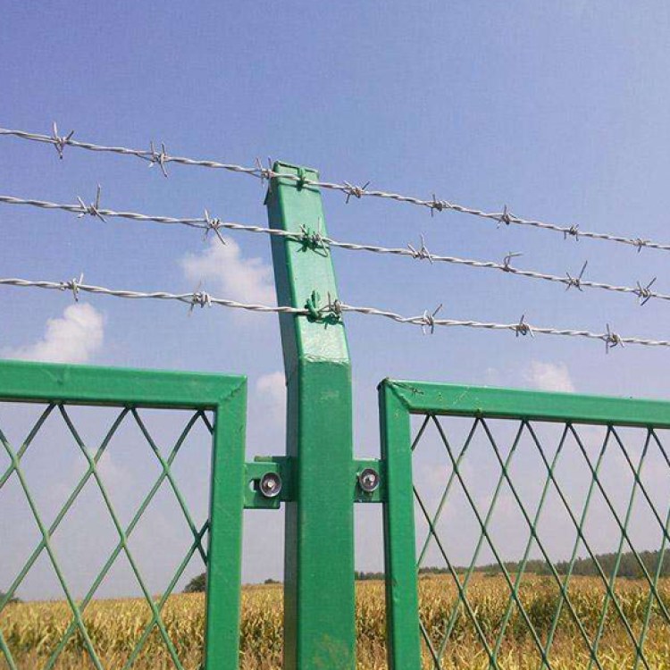 barbed wire protection using