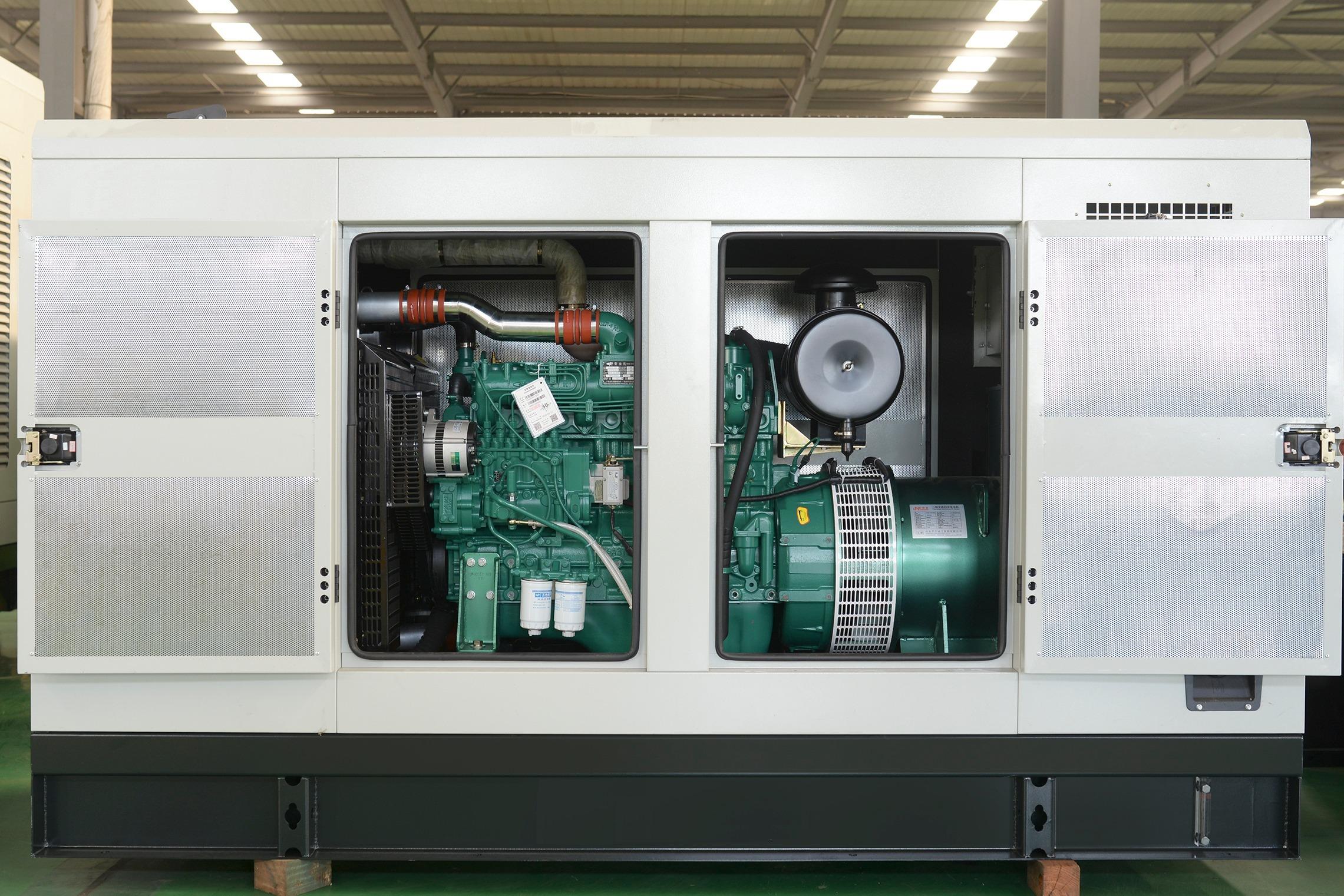 silent type diesel generator set